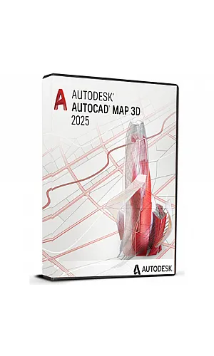 Autodesk AutoCAD Map 3D 2025 (1 Year / 1 Device License) (Windows) (Subscription / Global)