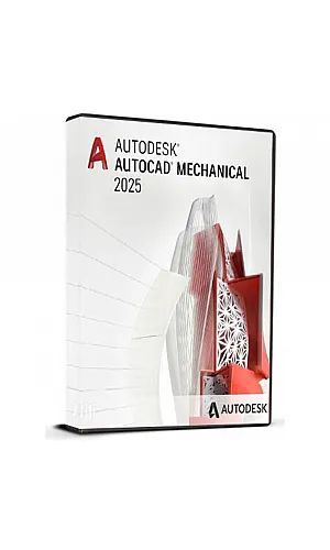 Autodesk AutoCAD Mechanical 2025 (1 Year / 1 Device License) (Windows) (Subscription / Glo