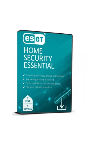 ESET Home Security Essential (2 Years / 5 Devices License) (Subscription / Global)