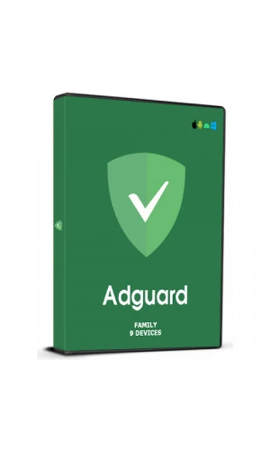 AdGuard Ad Blocker Family (9 Devices) (Subscription / Global)