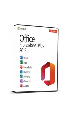 Microsoft Office 2019 Pro Plus (Account Bind License) (Lifetime License / Global)